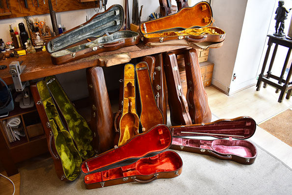 Violin case collection